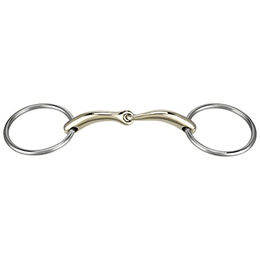 Herm Sprenger Pronamic Wassertrense Sensogan einfach gebrochen Silber 14 mm – Bild 1 von 2