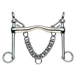 Produktbild von Herm Sprenger Reitkandare Sensogan Unterzug Silber Größe 78