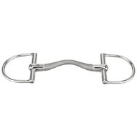 Produktbild von Herm Sprenger SATINOX D-Ring Stangengebiss aus rostfreiem Edelstahl 14 mm