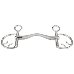 Produktbild von Herm Sprenger SATINOX Kimblehook Stangengebiss aus Edelstahl 14 mm 125 mm Weite