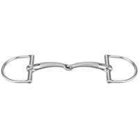 Produktbild von Herm Sprenger SATINOX Pony D-Ring Gebiss aus Edelstahl 14 mm einfach gebrochen