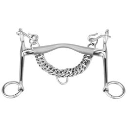 Produktbild von Herm Sprenger Satinox Reitkandare aus Edelstahl mit langen Unterzügen 12 mm Weite 125 mm