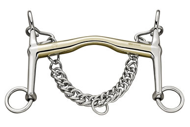 Herm Sprenger Sensogan HO Reitkandare mit 5 cm Seitenteilen 14 mm – Bild 1 von 3