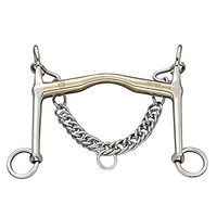 Produktbild von Herm Sprenger Sensogan Reitkandare aus Edelstahl 12 mm/7 cm Silber