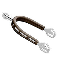Produktbild von Herm Sprenger Sporen Ultra FIT mit kleinem Ballrad Brown Grip 30 mm