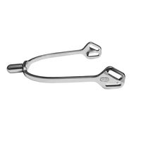 Produktbild von Herm Sprenger Ultra Fit Slimline Kindersporen aus Edelstahl Silber 15 mm für Ponys
