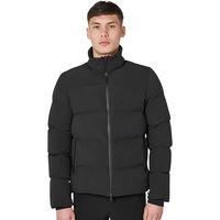 Produktbild von Herren Pufferjacke mit Stehkragen in Schwarz Größe S