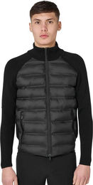 Herren Pufferjacke mit Strickärmeln HW26 in Schwarz Größe L – Bild 1 von 1
