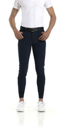 Produktbild von Herren Reithose GEVO Georg mit Vollbesatz aus Polyester in Blau