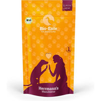 Produktbild von Herrmann's Bio Ente mit Süßkartoffeln Classic Hundefutter 10 x 130 g