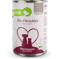 Produktbild von Herrmann's Bio Fleischlos Kreativ-Mix Hypoallergenes Katzenfutter ohne tierisches Protein 6 x 400 g - 6 x 400 g