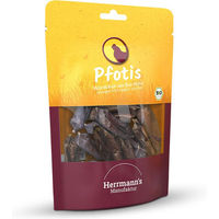 Produktbild von Herrmann's Bio Hühnerwürstchen Trockenfleisch für Hunde 80 g - 6 x 80 g