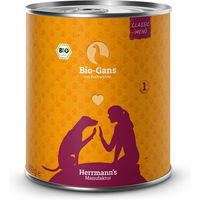 Produktbild von Herrmann's Bio Hundefutter Gans mit Buchweizen Classic 6 x 800 g