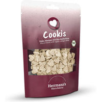 Produktbild von Herrmann's Bio Hüttenkäseherzen Cookis Belohnungssnack für Hunde 100 g - 100 g