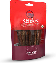 Herrmann's Bio Rind mit Quinoa Stickis Trockenfleisch 80 g - 80 g – Bild 1 von 2