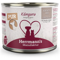 Produktbild von Herrmann's Kreativ-Mix Känguru Monoprotein Katzenfutter für alle Altersstufen 12 x 200 g - 12 x 200 g