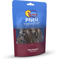 Produktbild von Herrmann's Manufaktur Bio Huhn & Lachs Würstchen Belohnungssnack für Hunde 80 g - 6 x 80 g