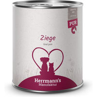 Produktbild von Herrmann's Manufaktur Bio Katzen Nassfutter Ziege Monoprotein Adult 6 x 800 g - 6 x 800 g