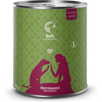 Produktbild von Herrmann's Manufaktur Classic Hundefutter Reh mit Süßkartoffeln Bio 6 x 800 g