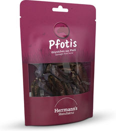 Herrmann's Manufaktur Pfotis Bio Pferdewürstchen Trockenfleisch für Pferde 80 g - 80 g – Bild 1 von 2