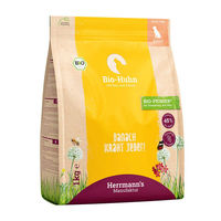 Produktbild von Herrmann's Selection Bio-Huhn mit Reis und Erbsen Hundefutter Adult Glutenfrei 1 kg - 5 x 1 kg