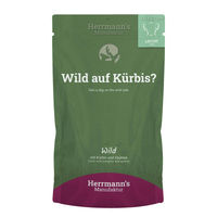 Produktbild von Herrmann's Selection Bio Hundefutter Leicht Pute mit Zucchini und Apfel Stückchen in Sauce 14 x 150g - 14 x 150 g