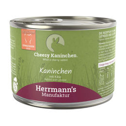 Herrmann's Selection Bio Katzenfutter Kaninchen Adult 12 x 200 g - 12 x 200 g – Bild 1 von 3