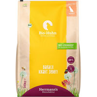Produktbild von Herrmanns Bio Hundefutter Huhn mit Bio-Reis und Bio-Erbsen Monoprotein Glutenfrei 2 x 10 kg - 2 x 10 kg
