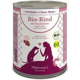 Herrmanns Classic Bio-Rind mit Buchweizen Stückchen in Sauce 6 x 800 g - 6 x 800 g – Bild 1 von 5