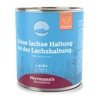 Produktbild von Herrmanns Selection Bio Hundefutter Lachs Stückchen in Sauce Adult 6 x 800 g - 6 x 800 g