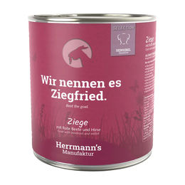 Herrmanns Selection Bio Hundefutter Sensitive Ziege mit Rote Bete und Hirse 6 x 800 g - 6 x 800 g – Bild 1 von 3