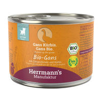 Produktbild von Herrmanns Selection Bio Kitten Nassfutter Gans mit hohem Fleischanteil 12 x 200 g - 12 x 200 g
