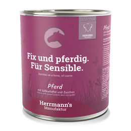 Herrmanns Selection Bio Pferd mit Süßkartoffel und Zucchini Sensitive 6 x 800 g - 6 x 800 g – Bild 1 von 4