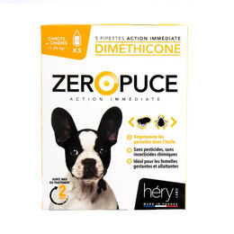 Produktbild von Héry Antiparasit Spot-On für Hunde gegen Flöhe und Zecken 5er Packung