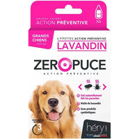 Produktbild von Héry Antiparasit Spot-On für Hunde gegen Flöhe und Zecken Lavendel 6er Pack