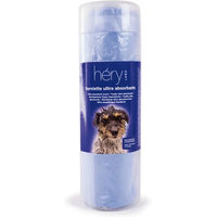 Produktbild von Héry Bademantel für Hunde wasserabweisend Blau 60 cm
