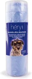 Produktbild von Héry Bademantel für Hunde wasserabweisend Blau 75 cm