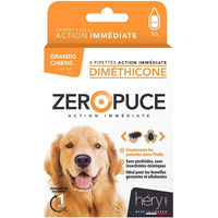Produktbild von Héry Spot-On Antiparasit für Hunde gegen Flöhe und Zecken 6er Pack