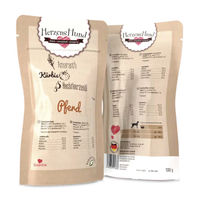 Produktbild von Herzenshund Hundefutter Pferd mit Bio-Kürbis getreidefrei für Adult - 15 x 130 g