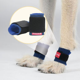 HerzensTier Krallenschutzbandage für Hunde aus Fleece in Blau – Bild 1 von 4