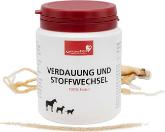 HerzensTier Verdauung und Stoffwechsel Ergänzungsfutter Liquid für Hunde Katzen und Pferde 150 ml – Bild 1 von 3