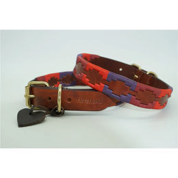 Produktbild von HerzHund Halsband Salta aus Leder in Bunt Größe XXL