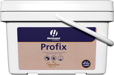 Produktbild von Hestevard Profix Ergänzungsfutter für Pferde zur Unterstützung von Verdauung und Immunsystem mit Probiotika und Vitaminen 1000g