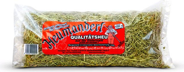 Produktbild von Heumanderl Heu klein 500 g
