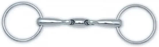 Produktbild von HFI 2-Ring Gebiss aus Edelstahl in Silber
