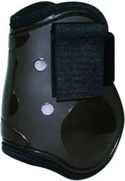 Produktbild von HFI Airflow Klauenschutz Gamaschen aus Neopren für Pferde in Schwarz