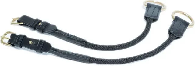Produktbild von HFI Aufsteigersäulen aus Leder in Schwarz