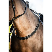 Produktbild von HFI Bricole Reiten elastisches Halfter Schwarz Größe M