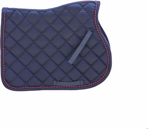 Produktbild von HFI Dressur Schabracke aus Bambus Blau für Vollblut