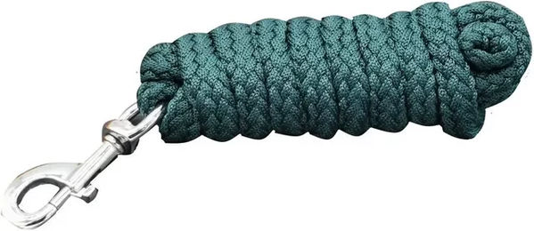 Produktbild von HFI Flache Polyester-Longe mit Karabinerhaken in Grün